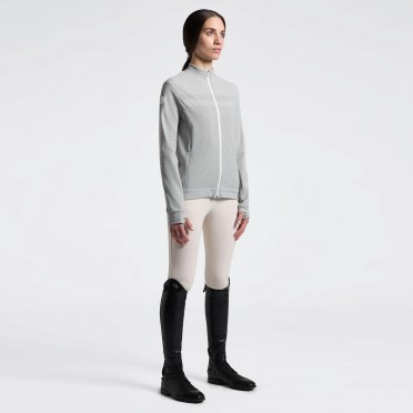Cavalleria Toscana Zip Tech Women's Cardigan | Belgian Block Cavalleria Toscana Zip Tech Women's Cardigan | Belgian Block