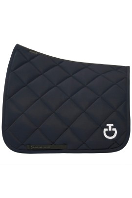 Cavalleria Toscana Diamond Quilted Jersey Zadeldekje Springen | Navy