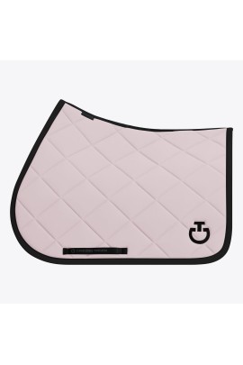 Cavalleria Toscana Diamond Quilted Jersey Zadeldekje Springen | Violet Ice