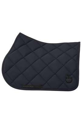 Cavalleria Toscana Diamond Quilted Jersey Saddle Pad Jumping | Charcoal