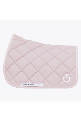 Cavalleria Toscana Diamond Quilted Jersey Saddle Pad Jumping | Violet Ice