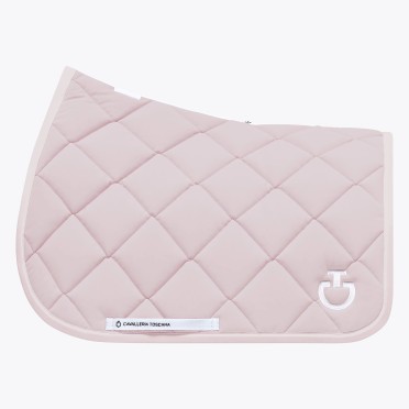 Cavalleria Toscana Diamond Quilted Jersey Zadeldekje Springen | Violet Ice Cavalleria Toscana Diamond Quilted Jersey Zadeldekje Springen | Violet Ice
