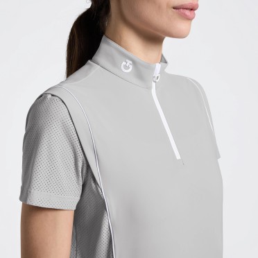 Cavalleria Toscana Jersey Piping Dames Trainingsshirt SS | Belgian Block