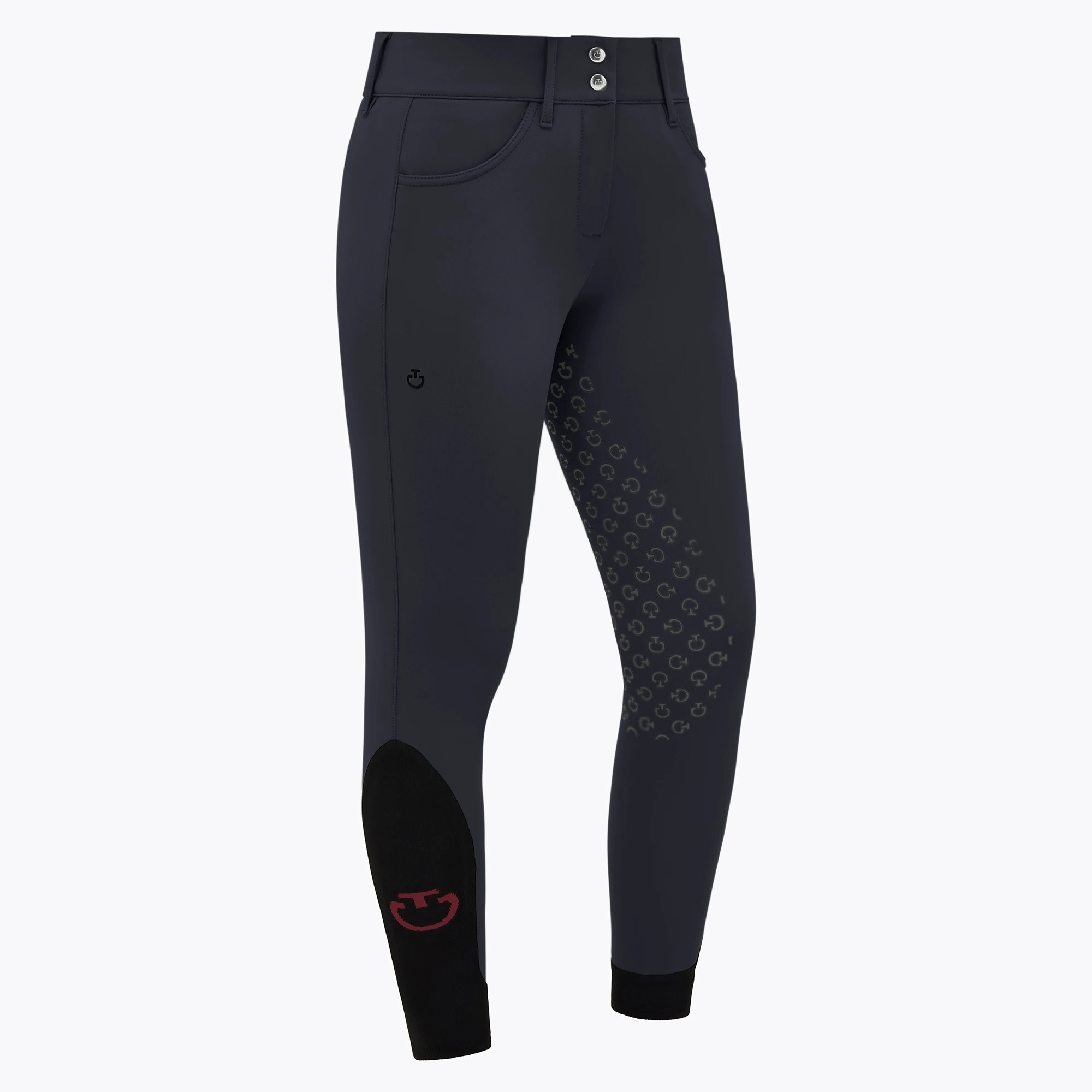 Cavalleria Toscana American Women's Riding Breeches Full Grip | Charcoal Cavalleria Toscana American Women's Riding Breeches Full Grip | Charcoal