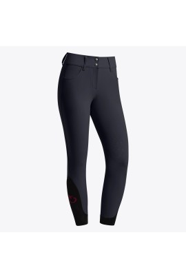 Cavalleria Toscana American Women's Riding Breeches Knee Grip | Charcoal