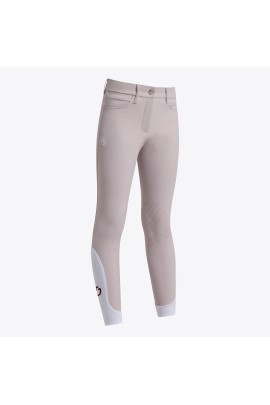 Cavalleria Toscana Color Grip Girls Riding Breeches Knee Grip | Violet Ice