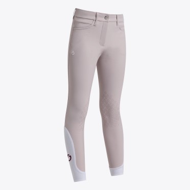 Cavalleria Toscana Color Grip Girls Riding Breeches Knee Grip | Violet Ice Cavalleria Toscana Color Grip Girls Riding Breeches Knee Grip | Violet Ice