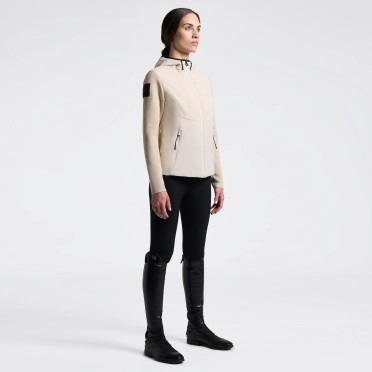 Cavalleria Toscana Hybrid Lightweight Tech Knit Dames Jas | Brich
