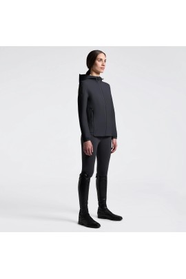 Cavalleria Toscana Perforated Jersey Softshell Women's Jacket | Charcoal