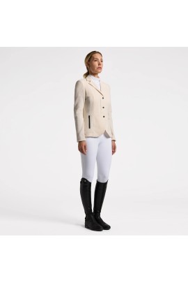 Cavalleria Toscana R-EVO Perforated Light Tech Knit Zip Dames Wedstrijdjasje | Brich