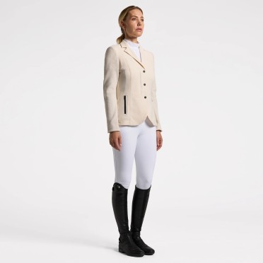 Cavalleria Toscana R-EVO Perforated Light Tech Knit Zip Dames Wedstrijdjasje | Brich Cavalleria Toscana R-EVO Perforated Light Tech Knit Zip Dames Wedstrijdjasje | Brich
