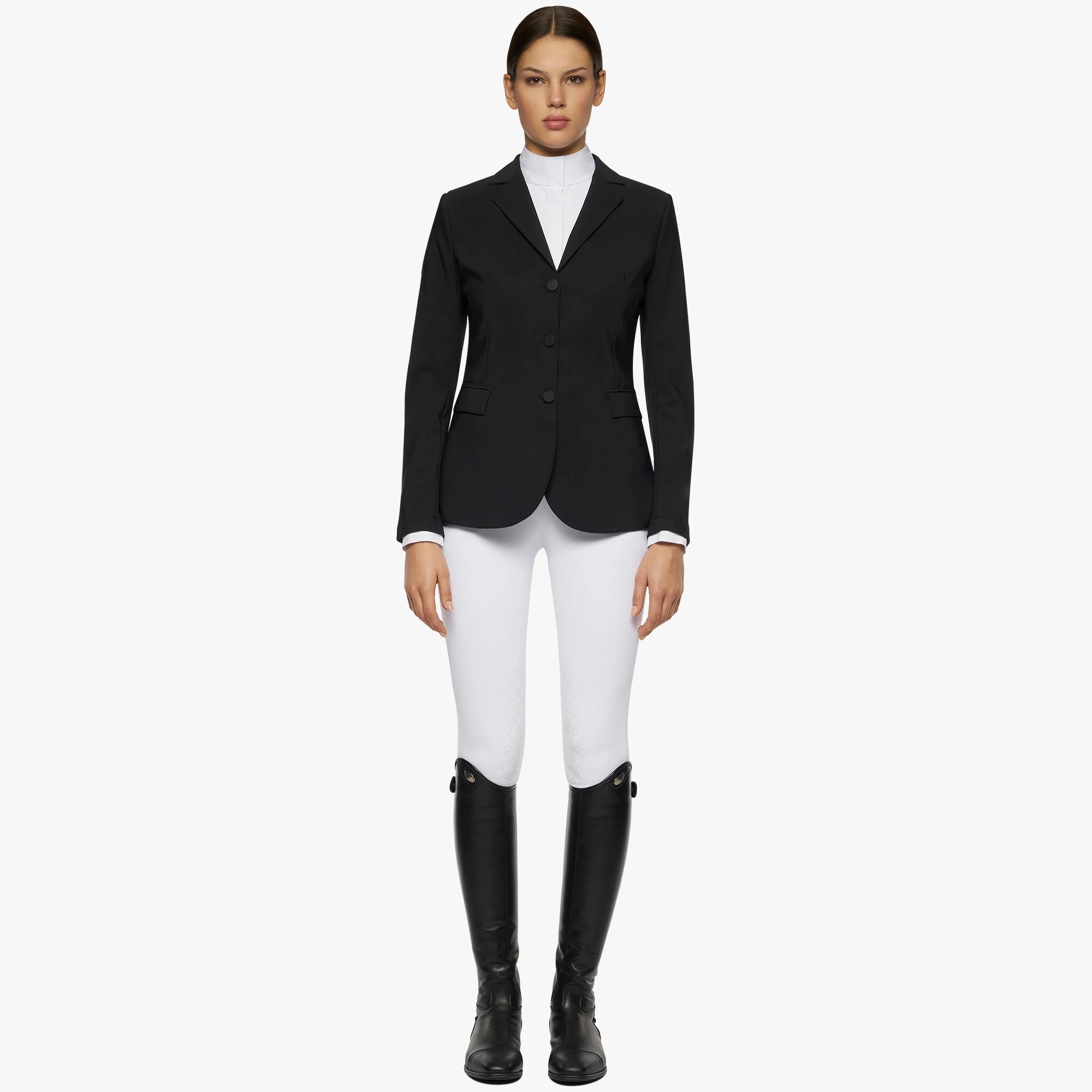 Cavalleria Toscana American Jersey Hunter Women's Competition Jacket | Black Cavalleria Toscana American Jersey Hunter Women's Competition Jacket | Black