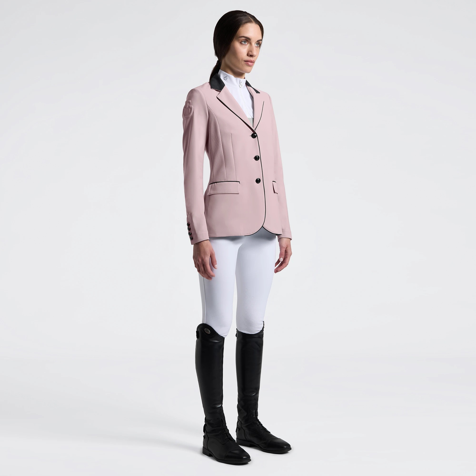 Cavalleria Toscana GP Perforated Women's Competition Jacket | Violet Ice Cavalleria Toscana GP Perforated Women's Competition Jacket | Violet Ice
