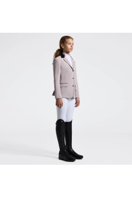 Cavalleria Toscana GP Girls Zip Competition Jacket | Violet Ice