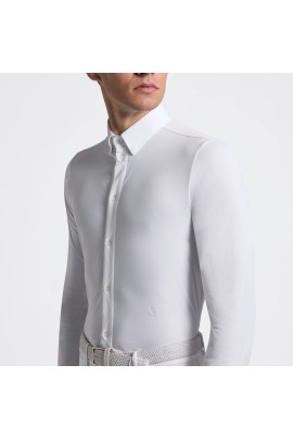 Cavalleria Toscana Guibert Men's Competition Shirt LS | White