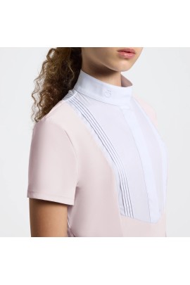 Cavalleria Toscana Jersey Meisjes Wedstrijdshirt SS | Violet Ice Cavalleria Toscana Jersey Meisjes Wedstrijdshirt SS | Violet Ice