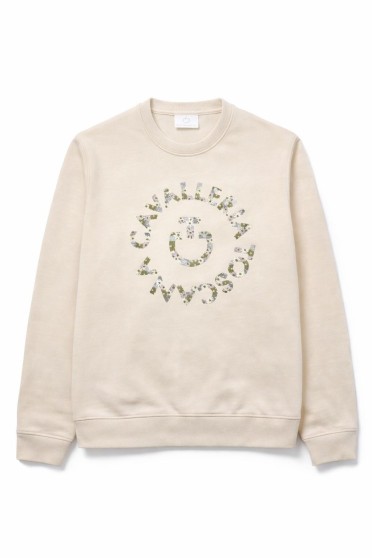 Cavalleria Toscana Floral Embroidery Women's Cotton Crew Neck Sweater | Brich Cavalleria Toscana Floral Embroidery Women's Cotton Crew Neck Sweater | Brich
