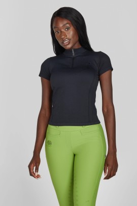 Pikeur Athleisure Knit Dames Shirt | Zwart