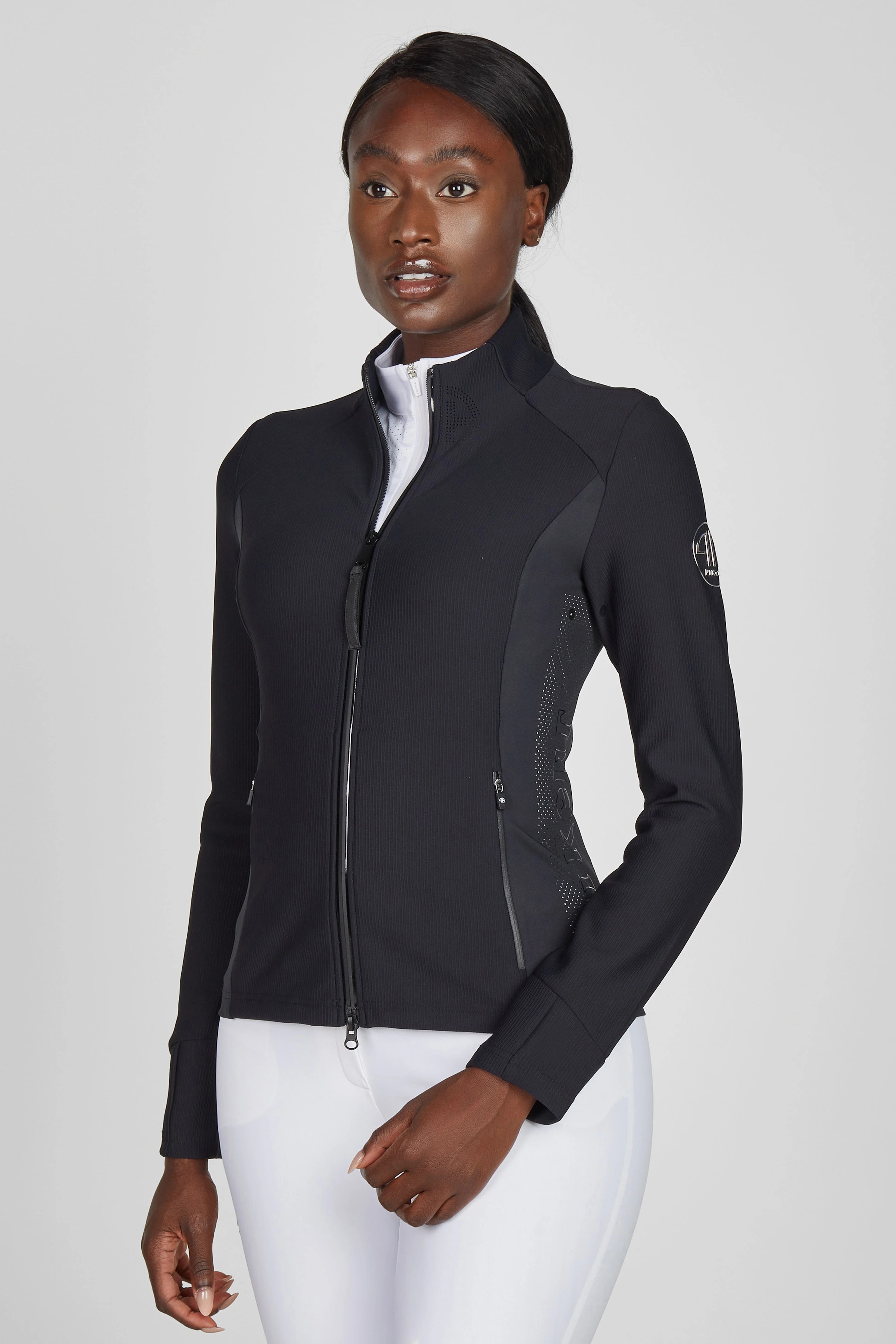 Pikeur Athleisure Function Dames Vest | Zwart Pikeur Athleisure Function Dames Vest | Zwart