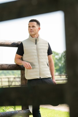 Pikeur The Core Quilted Men's Vest | Frosted Sage
