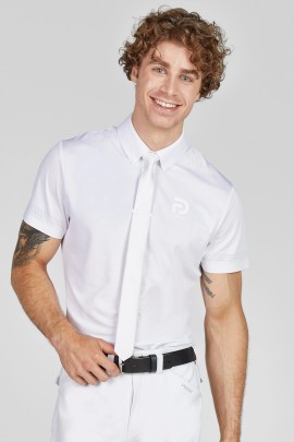 Pikeur The Core Men's Competition Shirt | White