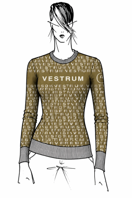 Vestrum Noasca Knitwear Ronde Hals | Olijfgroen