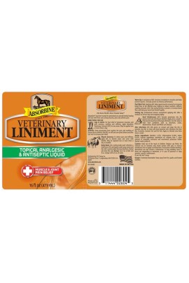 Absorbine® Veterinary Liniment 473 ml | Spier- & Gewrichtsverzorging | Bestel hier! Absorbine® Veterinary Liniment 473 ml | Spier- & Gewrichtsverzorging | Bestel hier!