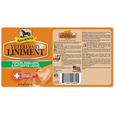 Absorbine® Veterinary Liniment 473 ml | Spier- & Gewrichtsverzorging | Bestel hier! Absorbine® Veterinary Liniment 473 ml | Spier- & Gewrichtsverzorging | Bestel hier!