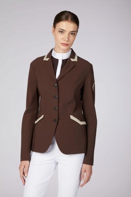 Vestrum Alessandria Dames Wedstrijdjasje | Chocolate - Beige