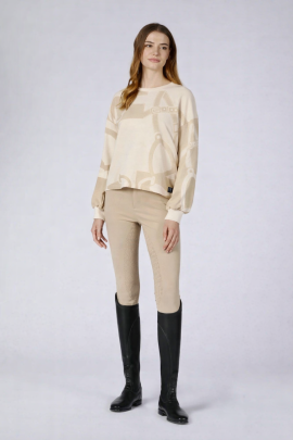 Vestrum Beige Sweater with Signature Design | Vestrum 2026
