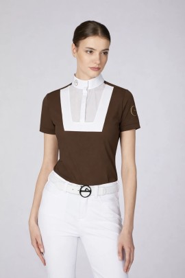 Vestrum Cesena Women's Competition Shirt SS | Dark Brown