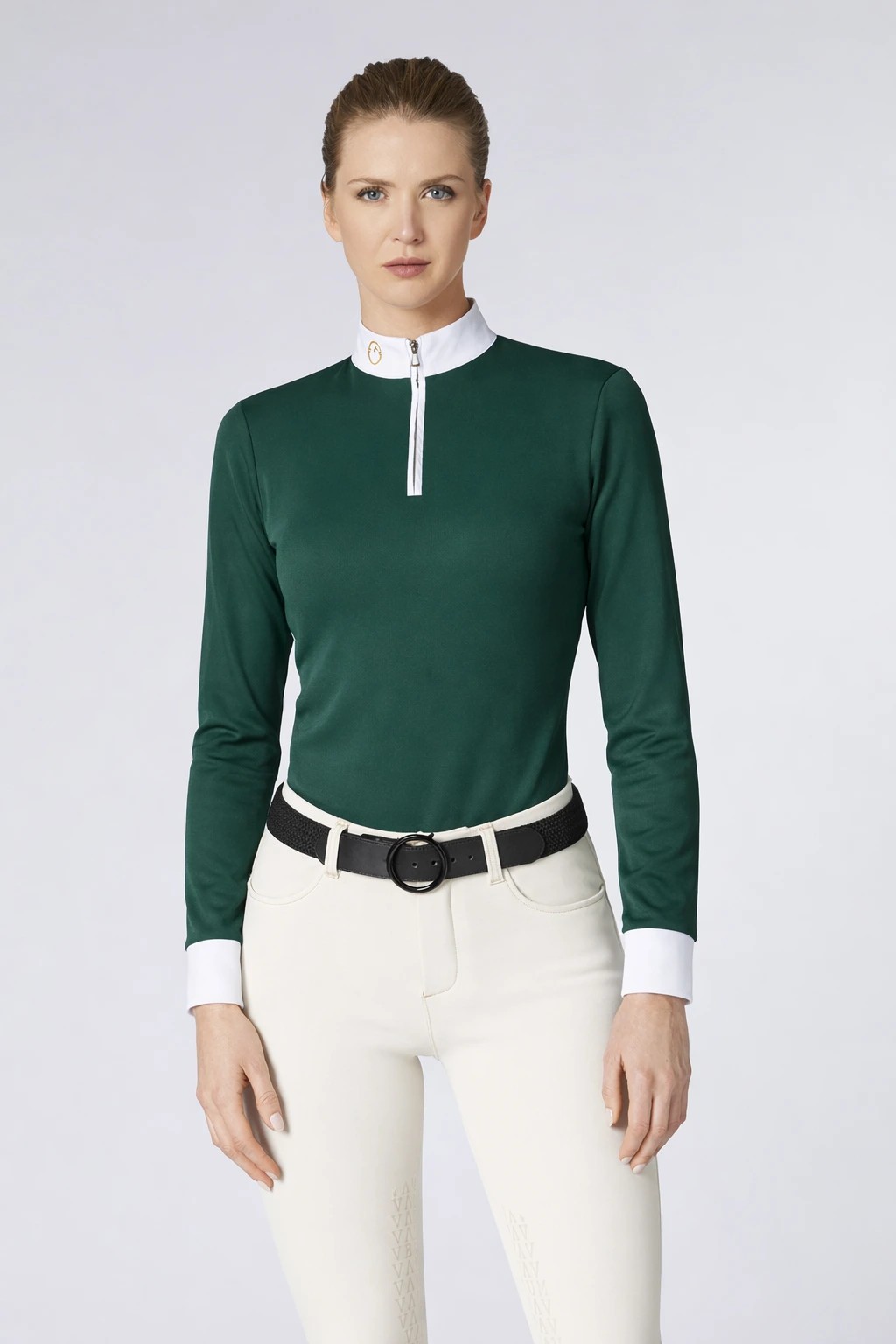 Vestrum Mahon Dames Wedstrijdshirt LS | Forest Green