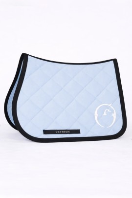 Vestrum Los Angeles Zadeldekje Springen | Cloud Blue - Ivory
