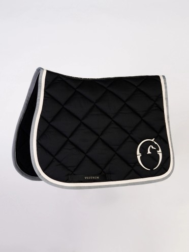 Vestrum Bonn Saddle Pad Jumping | Black/White/Grey