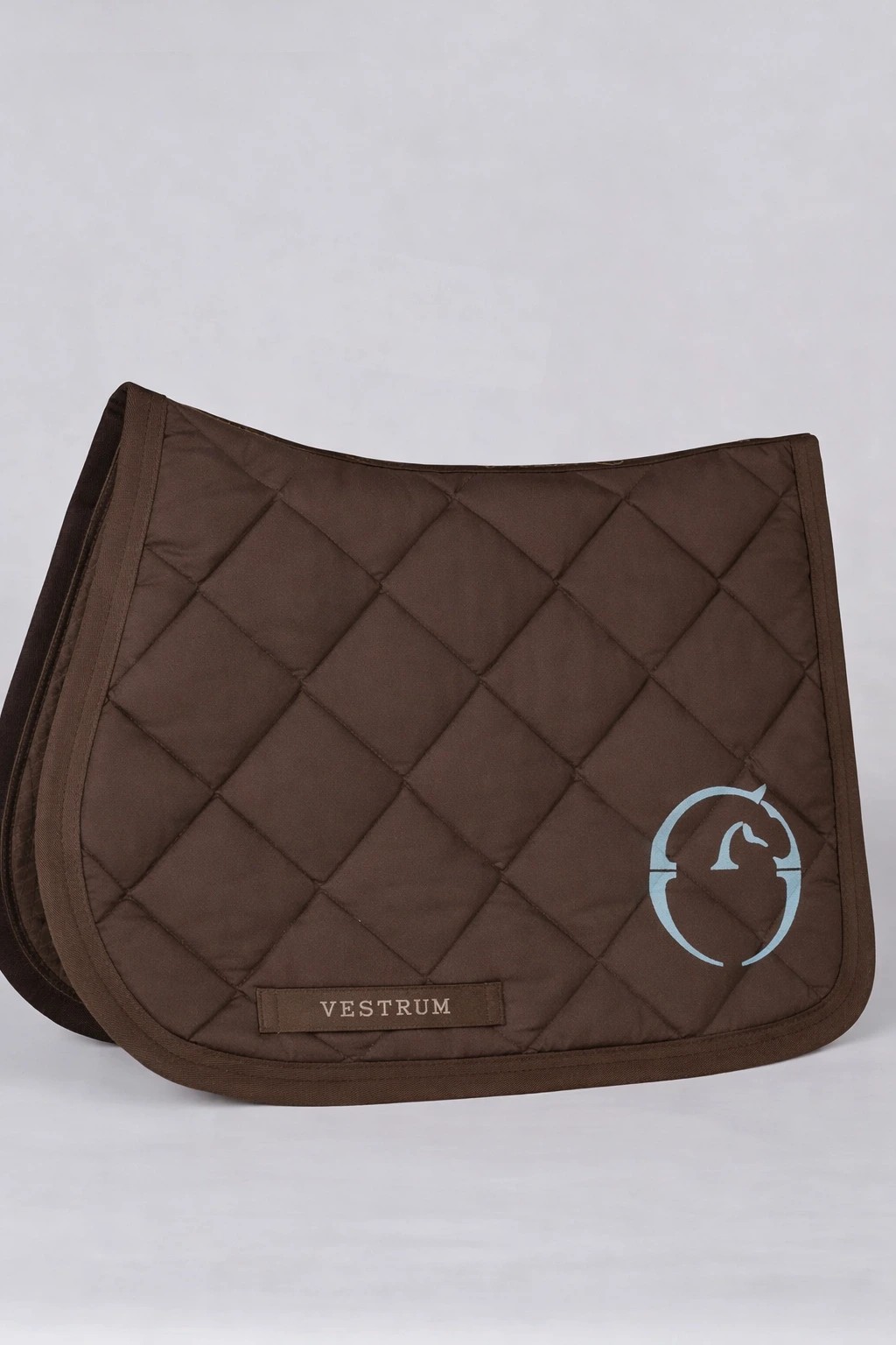 Vestrum Bonn Saddle Pad Jumping | Brown / Cloud Blue Vestrum Bonn Saddle Pad Jumping | Brown / Cloud Blue