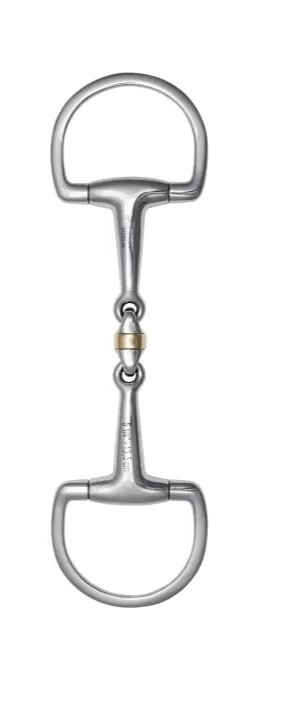 Ridershouse: Stübben Soft-Roll D-Ring Bit Double Broken Ridershouse: Stübben Soft-Roll D-Ring Bit Double Broken