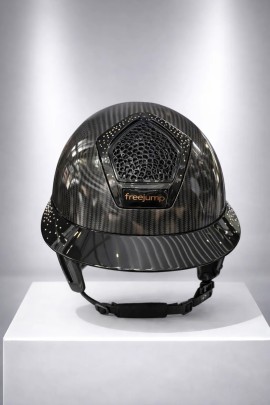 Freejump Voronoï Temple Protection Carbon Glossy | Crystals Silver