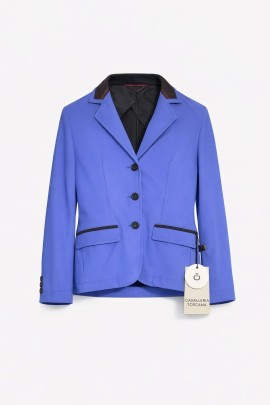 Cavalleria Toscana Young Rider Wedstrijdjasje - Royal Blue