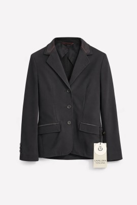 Veste D'équitation Cavalleria Toscana Fille Taille 10 - Made In Italy