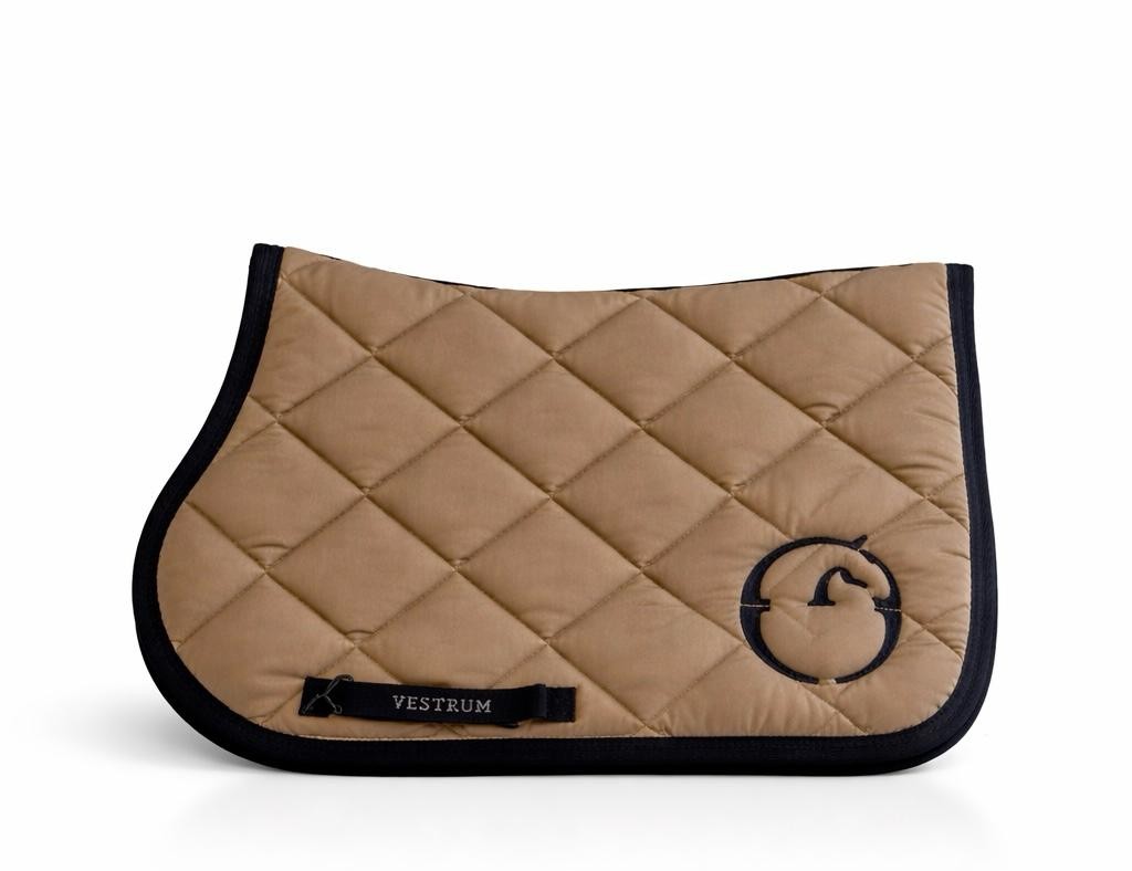Vestrum Bonn Saddle Pad Jumping Corten with a black Border | Shop Vestrum Bonn Saddle Pad Jumping Corten with a black Border | Shop