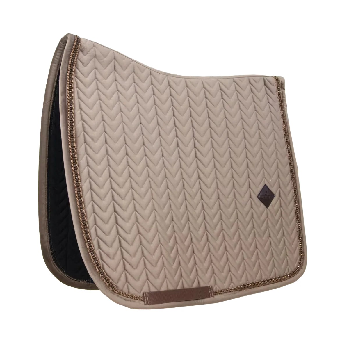 Kentucky Horsewear Saddle Pad Velvet Pearls Dressage Kentucky Horsewear Saddle Pad Velvet Pearls Dressage
