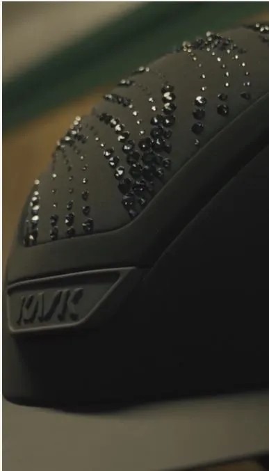 KASK Star Lady Anima Flow Helmet with Swarovski | Now Available KASK Star Lady Anima Flow Helmet with Swarovski | Now Available