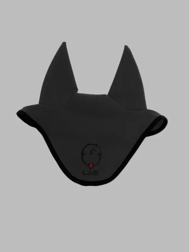 Vestrum LAB Pegasus Set Black Saddle Pad & Ear Bonnet | Shop Now Vestrum LAB Pegasus Set Black Saddle Pad & Ear Bonnet | Shop Now