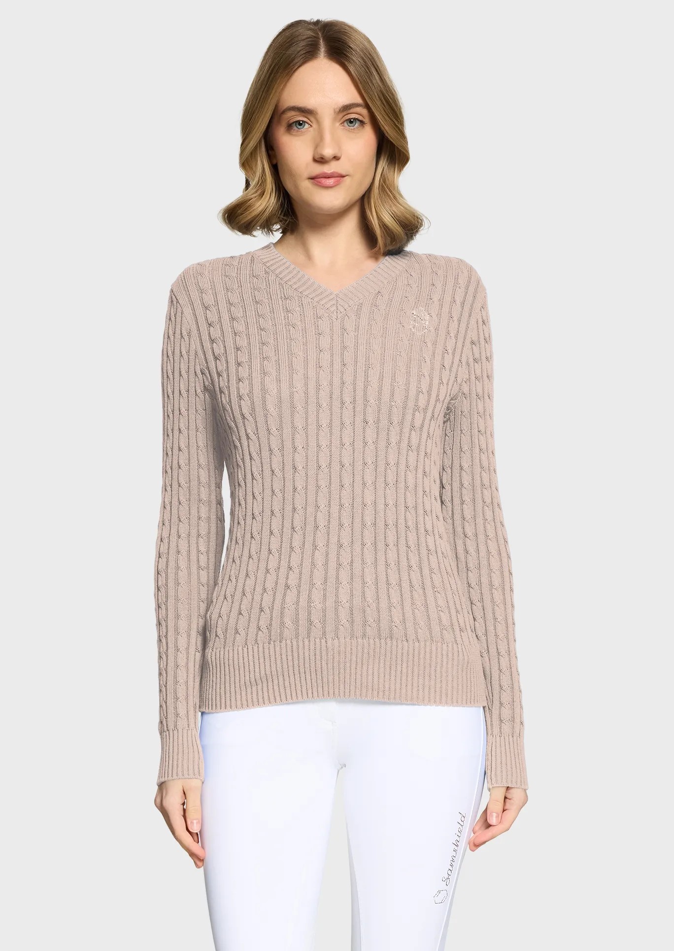 Samshield Lisa Twisted Dames Pullover | Powder Pink Samshield Lisa Twisted Dames Pullover | Powder Pink