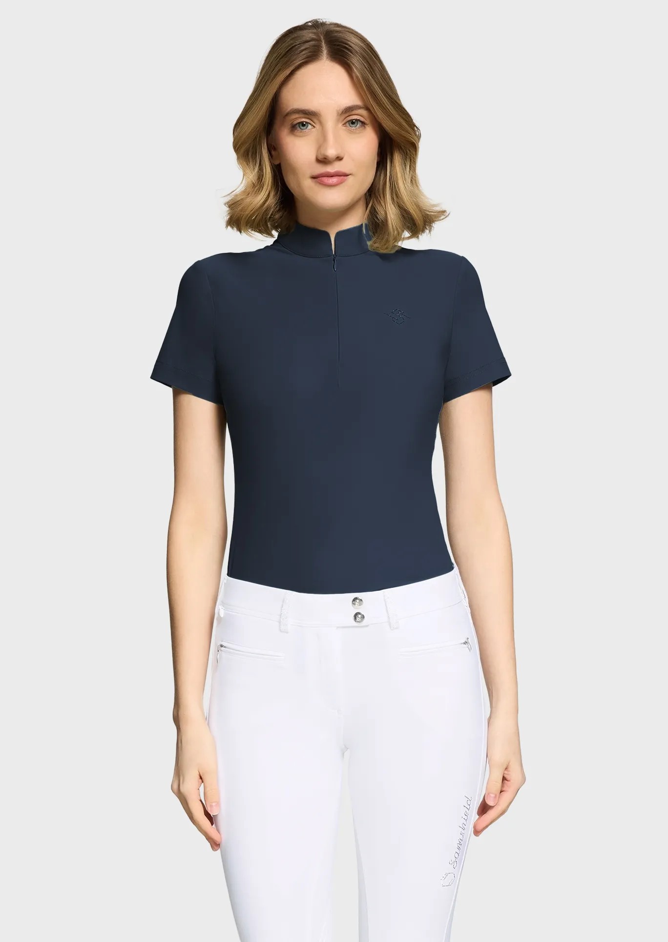 Samshield Bella Crystal Ferna Dames Trainingsshirt | Navy Samshield Bella Crystal Ferna Dames Trainingsshirt | Navy