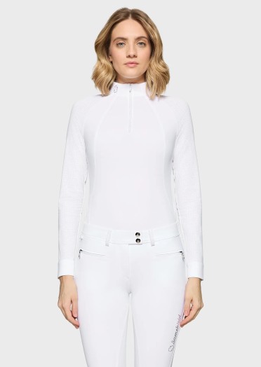 Samshield Adeline Boreal Dames Wedstrijdshirt LS | White Holo Samshield Adeline Boreal Dames Wedstrijdshirt LS | White Holo