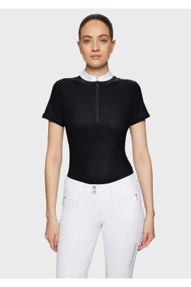 Samshield Aloise Dames Wedstrijdshirt SS | Zwart