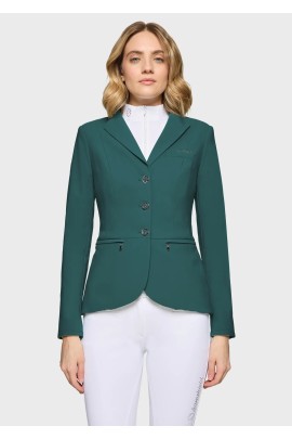 Samshield Victorine Crystal Fabric Women's Competition Jacket Regular | Hunter Green
