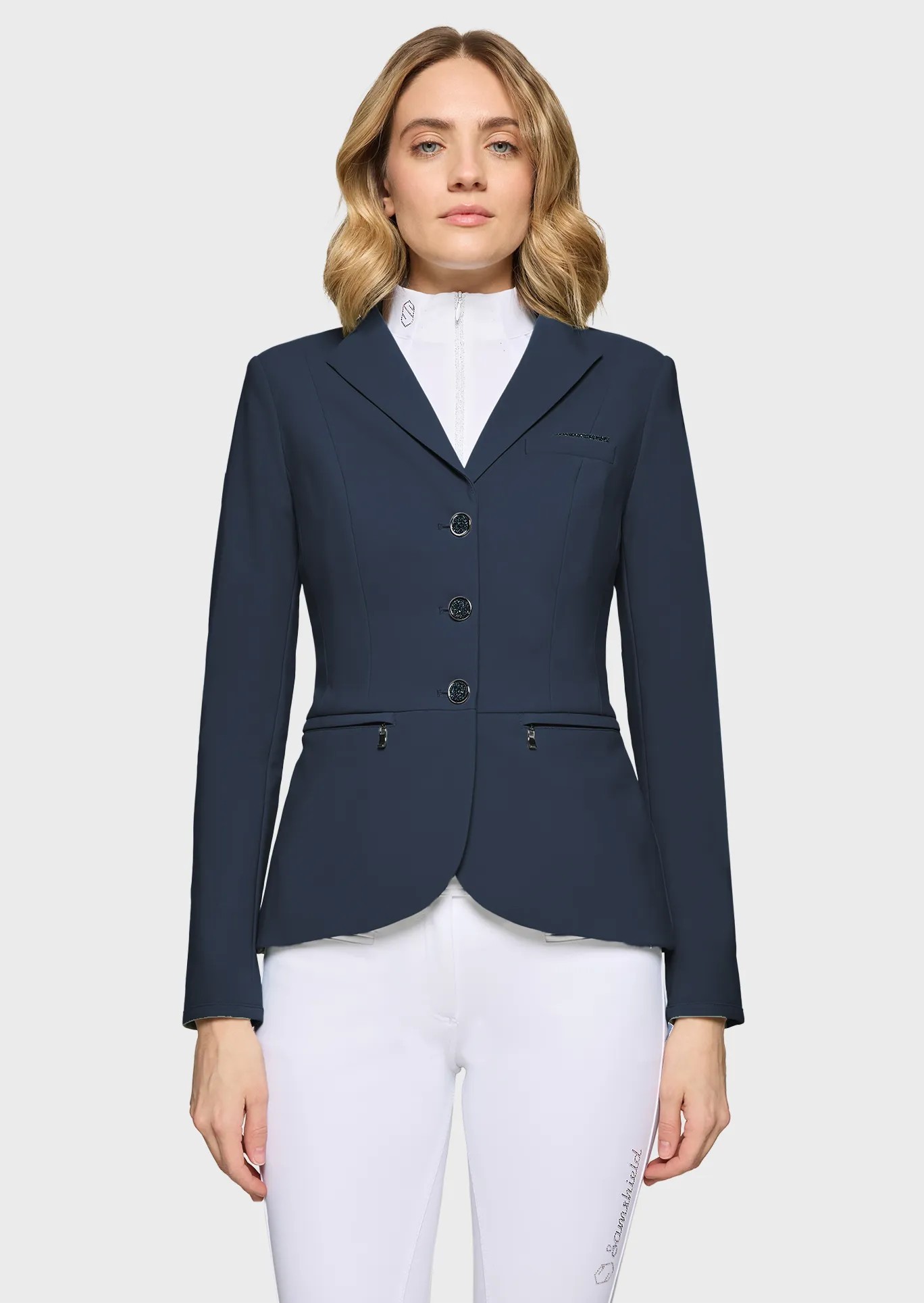 Samshield Victorine Crystal Fabric Dames Wedstrijdjasje Regular | Navy Samshield Victorine Crystal Fabric Dames Wedstrijdjasje Regular | Navy