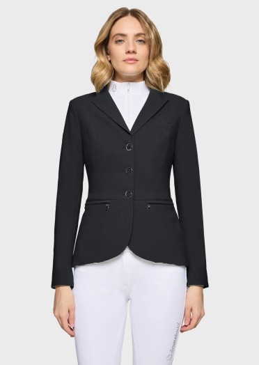 Samshield Victorine Crystal Fabric Dames Wedstrijdjasje Regular | Zwart Samshield Victorine Crystal Fabric Dames Wedstrijdjasje Regular | Zwart